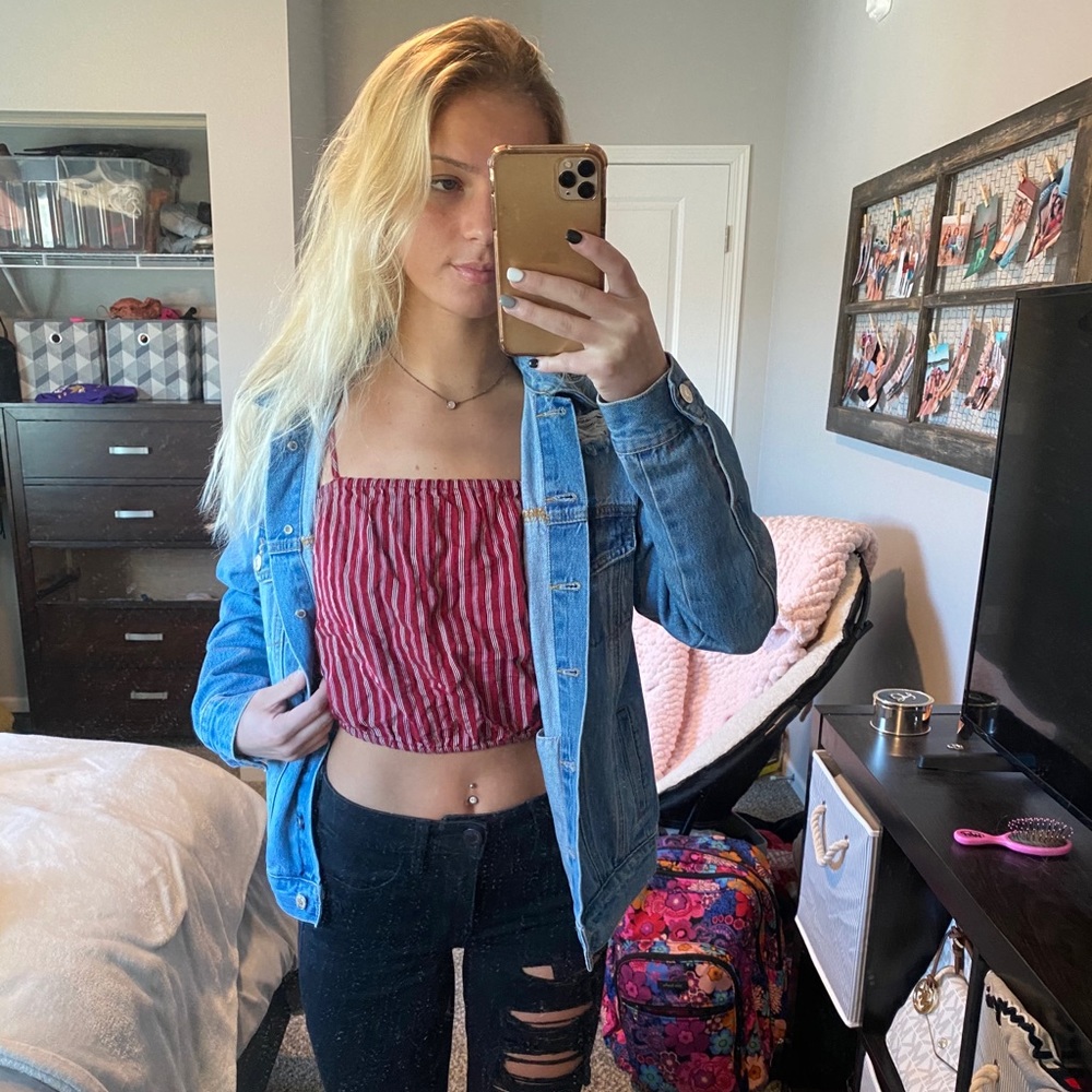 American Eagle Parachute Crop Top